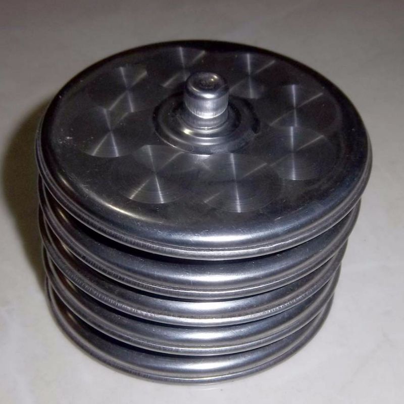 Tutup gelas stainless stell isi 12 pcs