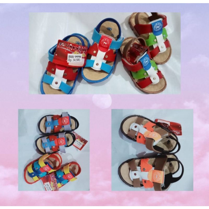 Sepatu Sandal anak bayi batita  New era BB 9996