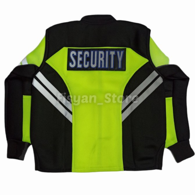 Jaket/Rompi Security  Jaket/Rompi Polisi Double Mesh Tebal Multifungsi