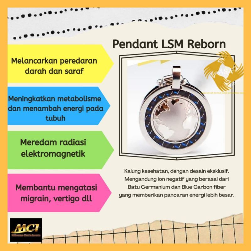 PENDANT MCI LSM REBORN