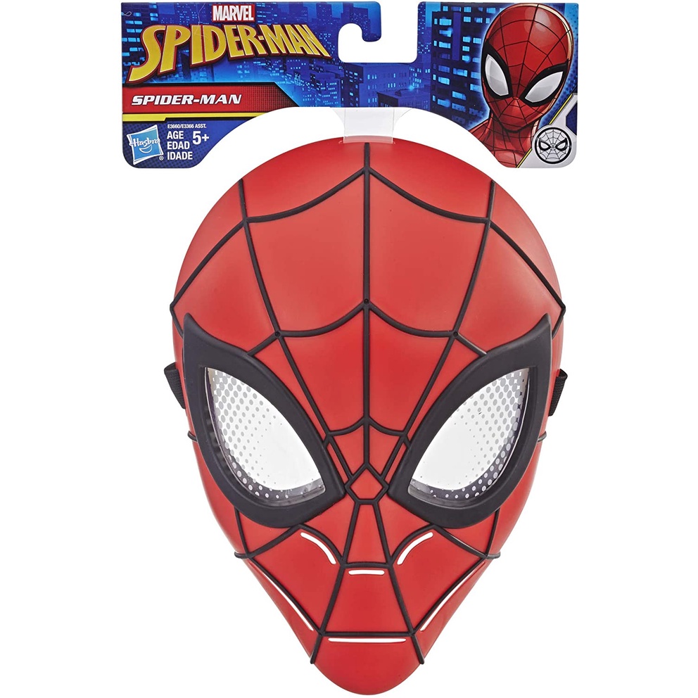 Jual Hasbro Marvel Spider-Man Mask Red / Topeng Spider-Man Original  Indonesia|Shopee Indonesia