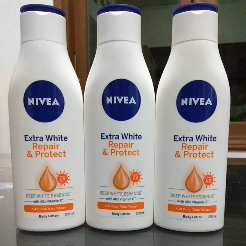 NIVEA Extra White Repair &amp; Protect Sunblock 100 ml / 200 ml / 400 ml