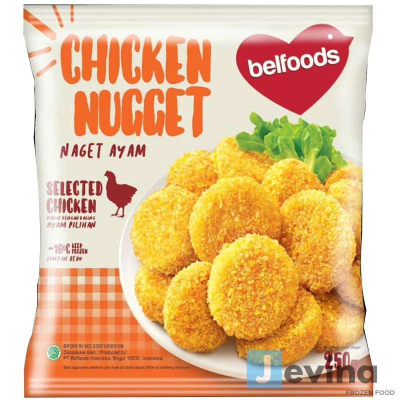 Jual Belfoods Fav Chicken Nugget 250g Indonesia|Shopee Indonesia