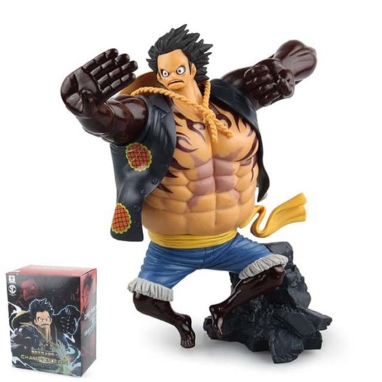 Unik Banpresto ONE PIECE Champion 2014 Gear Fourth Monkey D Luffy PVC Figur Murah