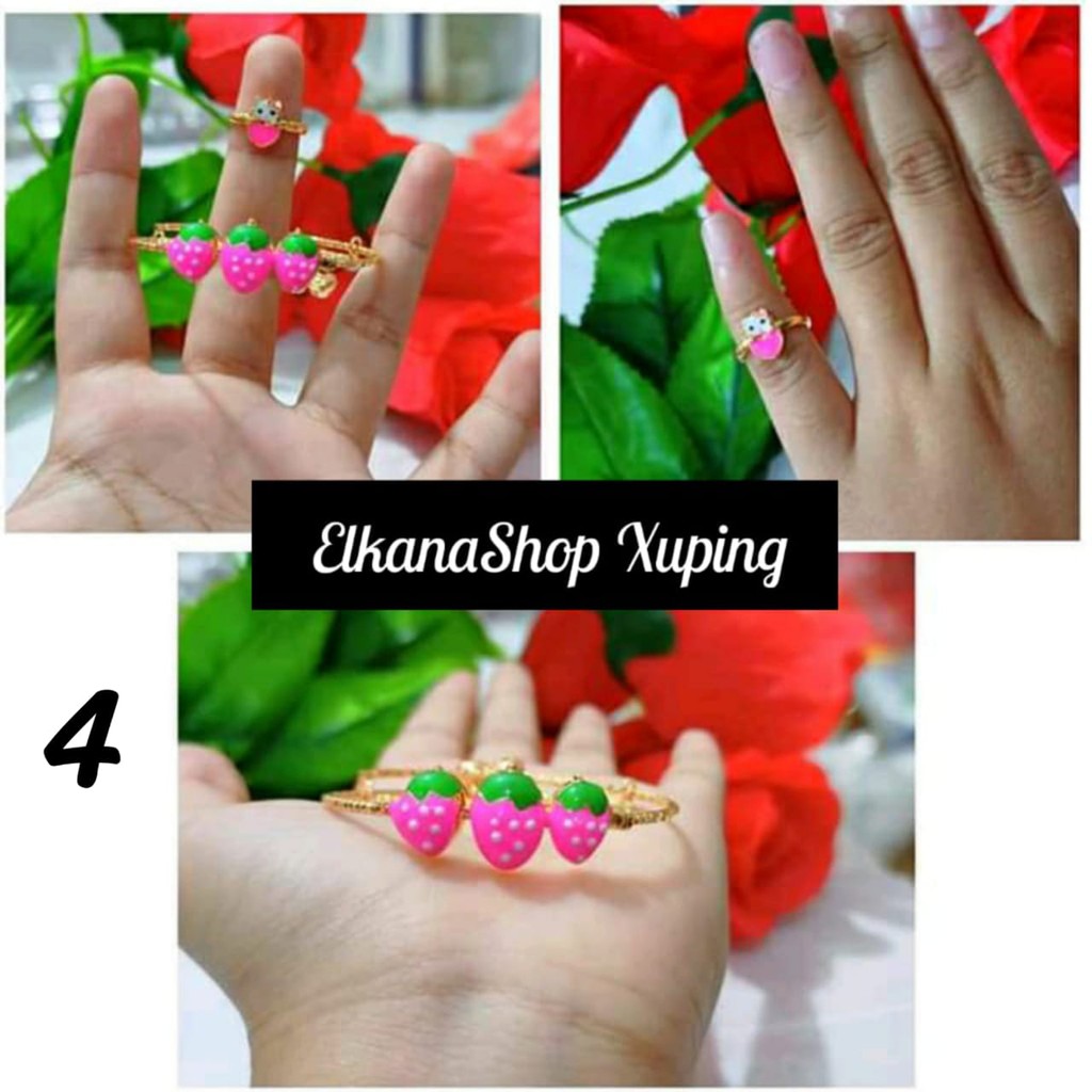 Gelang Anak Free Cincin Xuping / elkanashop