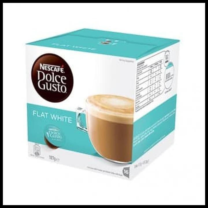 

ZQZY READY STOCK - KAPSUL KOPI NESCAFE DOLCE GUSTO FLAT WHITE IMPOR LH6W