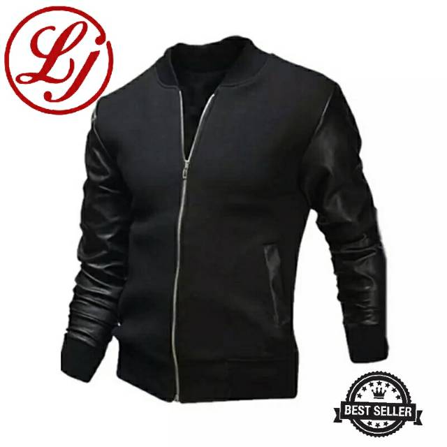 Jaket semi kulit pria / jaket kantor