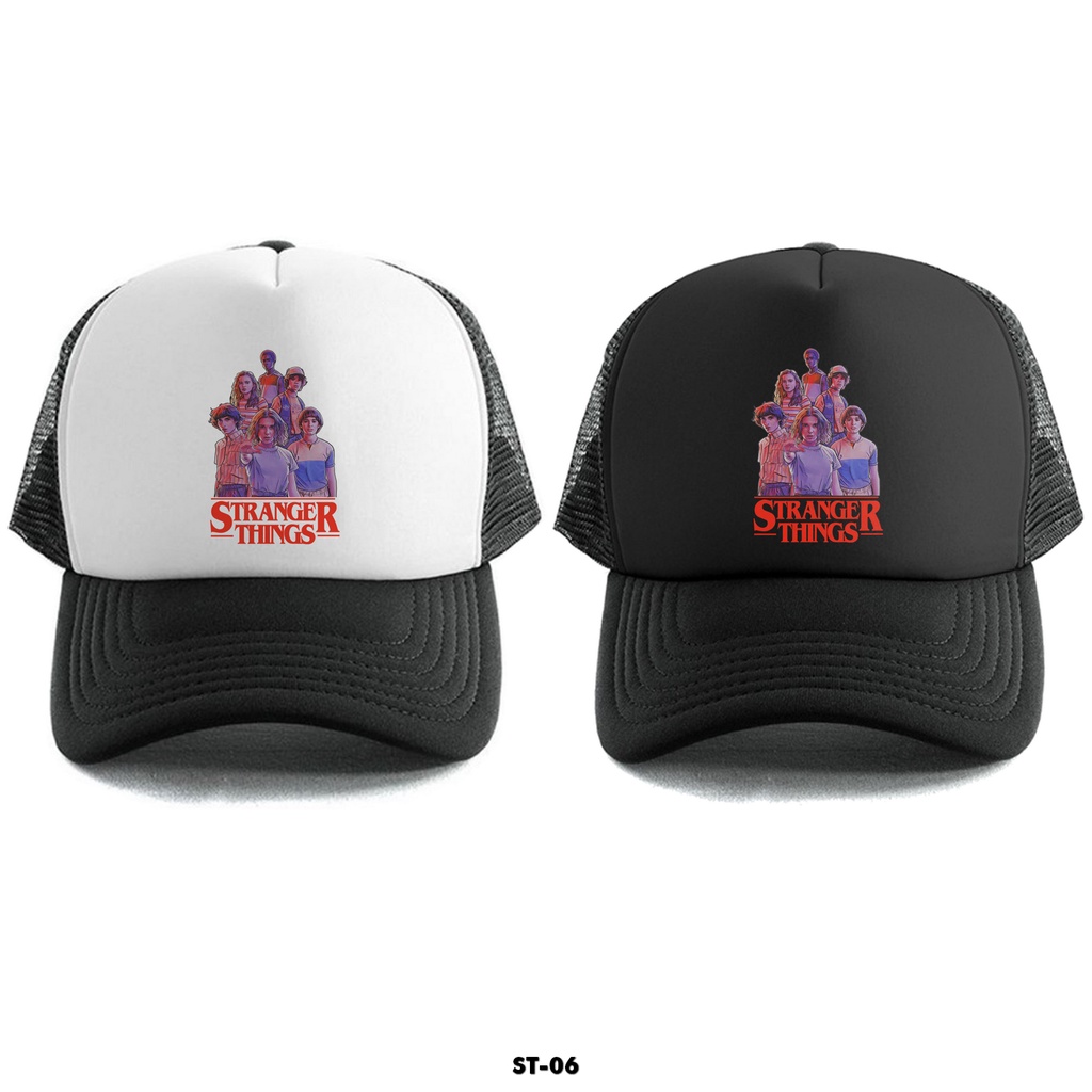 TOPI JARING / TRUCKER - STRANGER THINGS 02