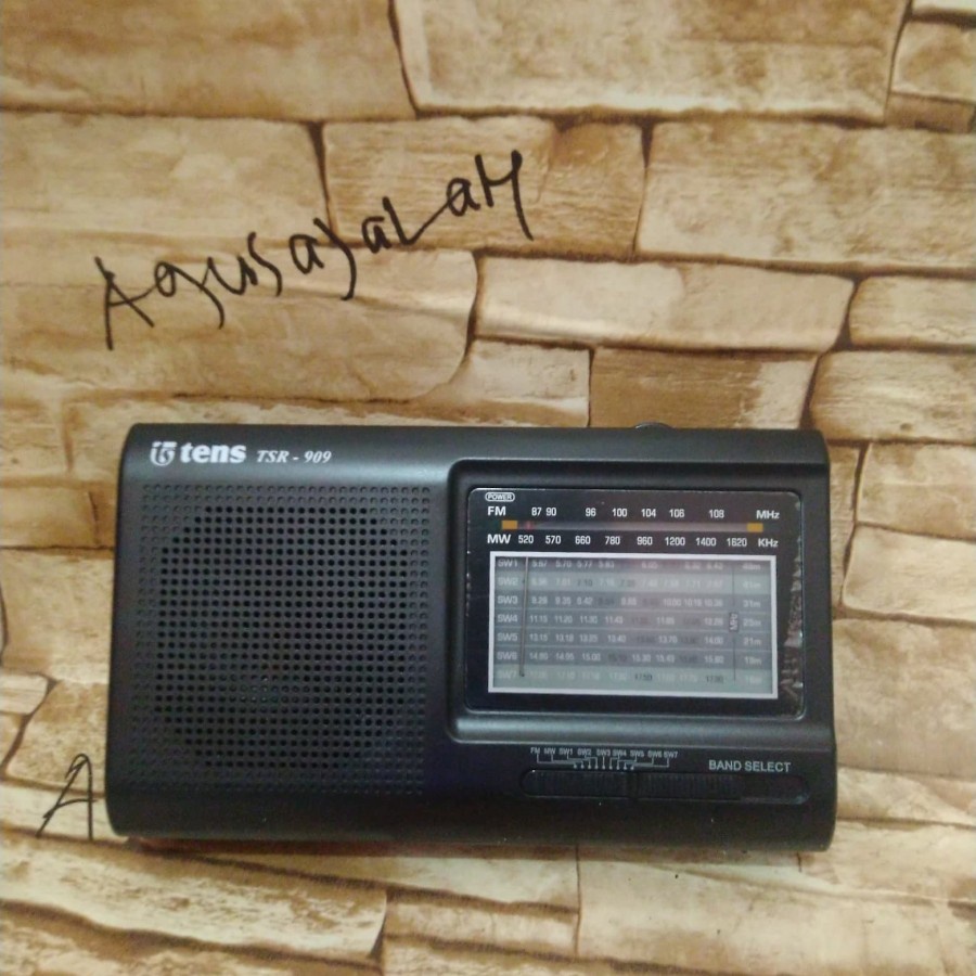 speaker radio TENS TSR 909 AM FM SW RADIO RODJA ORIGINAL
