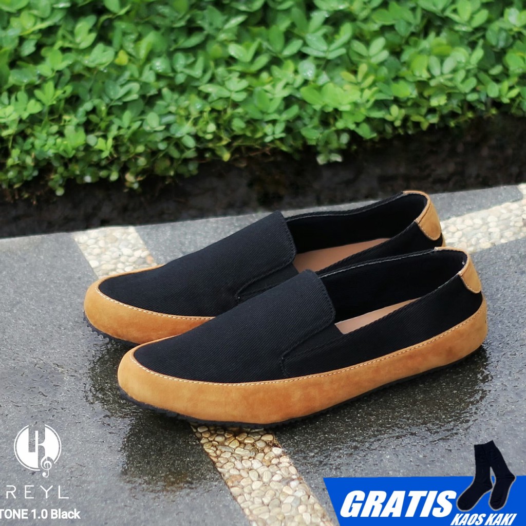 SEPATU PRIA KASUAL - REYL SLIP ON PRIA