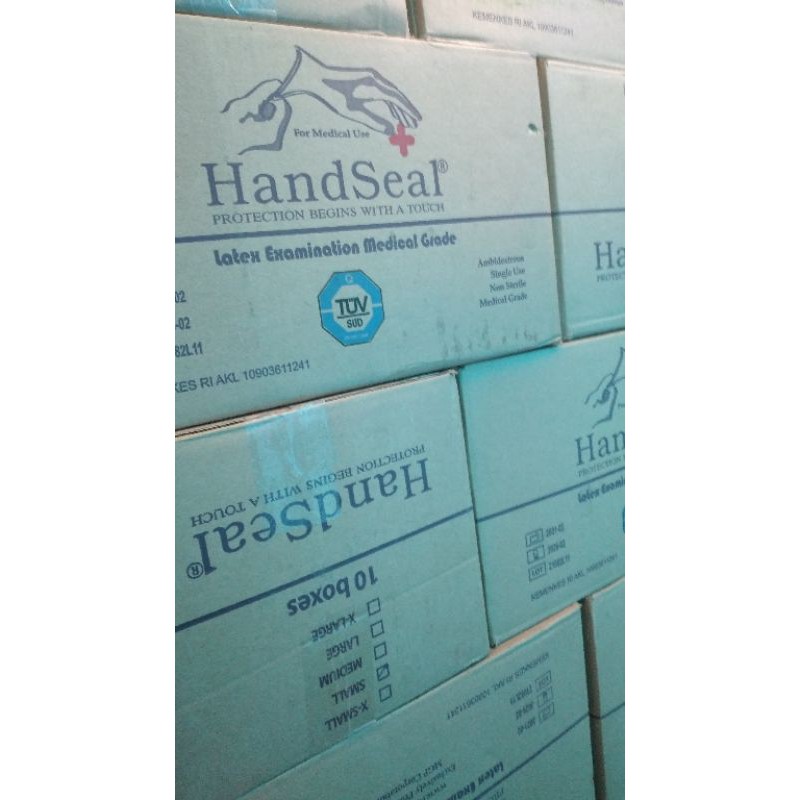 Sarung tangan latex/Sarung tangan latex handseal/Latex handseal/Handseal/Latex