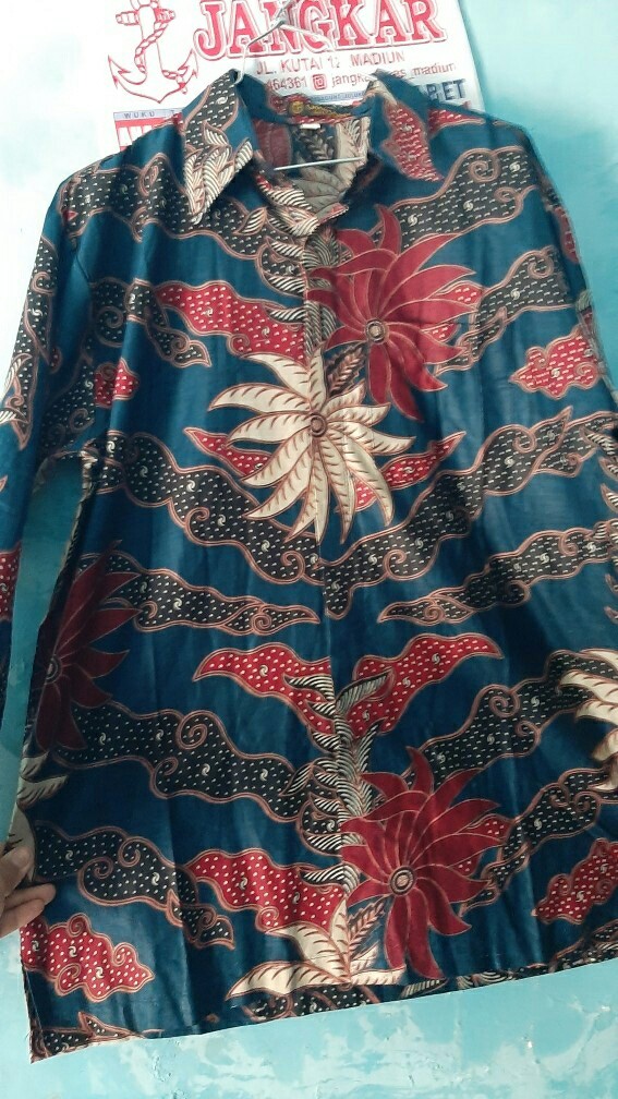 Baju Batik Pria Kemeja Batik Hem Katun Halus Hembatik Kemejabatik Batikarthajaya Artha Jaya Aj Avr