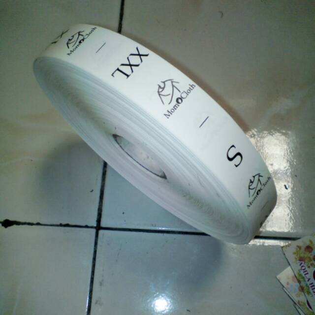 

Label tafeta lebar 2,5cm