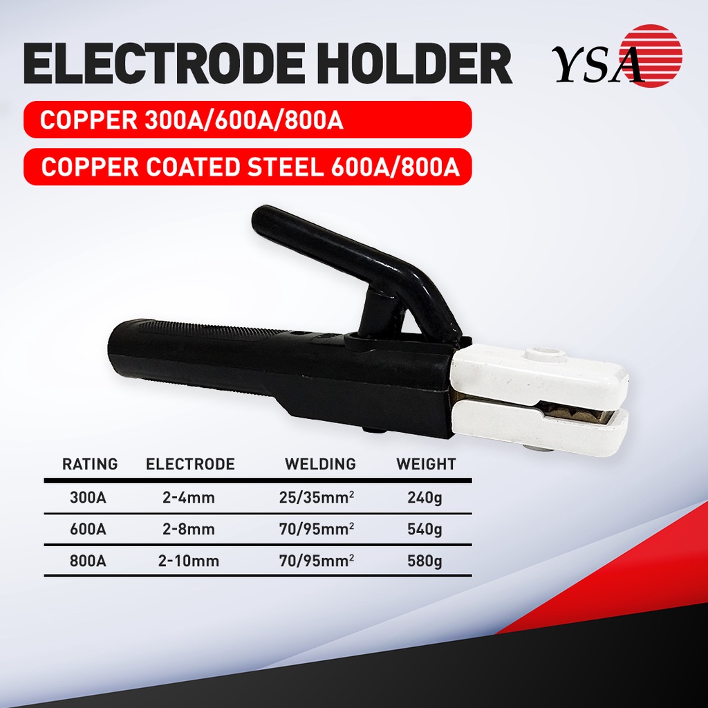 Jual STANG TANG LAS Arctic Electrode Holder Germany Copper Gagang