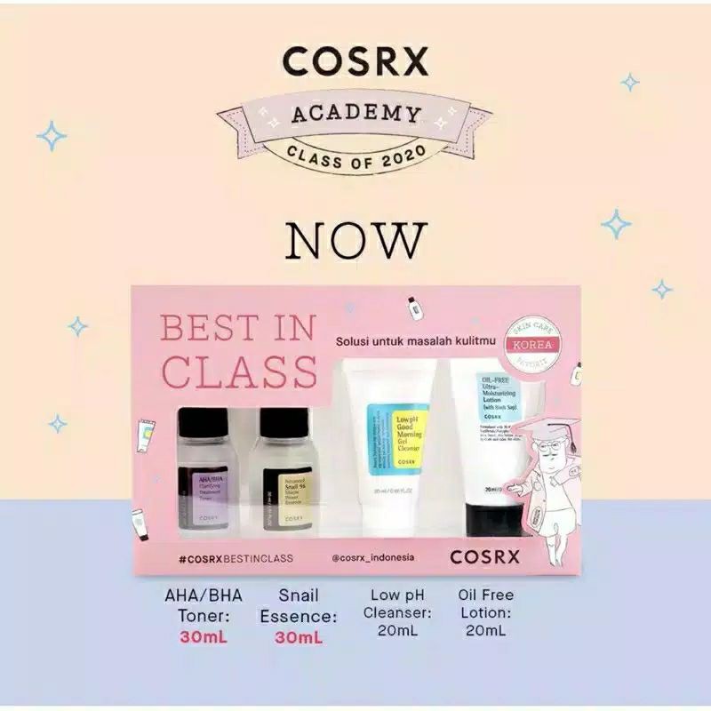 BPOM COSRX Favorites Best in Class Best Seller Set [4 Items]