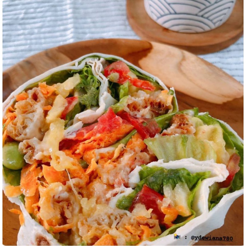 

salad wrap dapur deputi