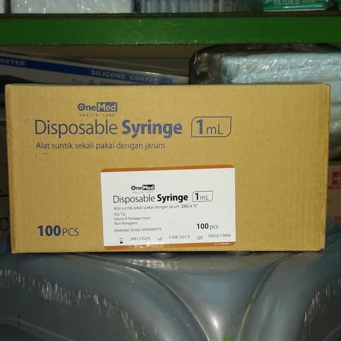 disposable syringe 1ml one med syringe 1 cc one med spuit 1 cc one med