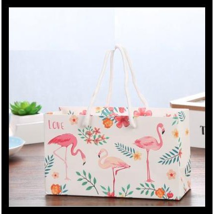

Paper Bag Flaminggo Mini Kantong Packing Dus Hadiah Gift