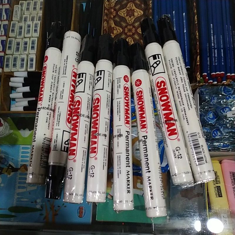 

Spidol Hitam Permanen