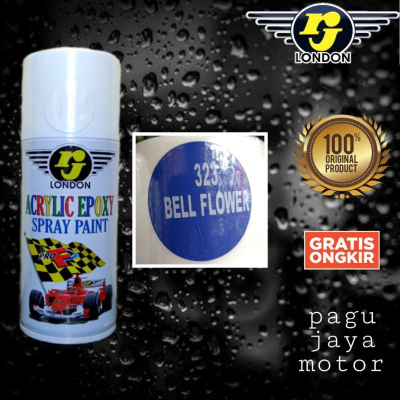 pilox pilok 150cc warna bell flower rj london cat semprot spray paint untuk motor mobil helm kayu besi plastik velg sepeda