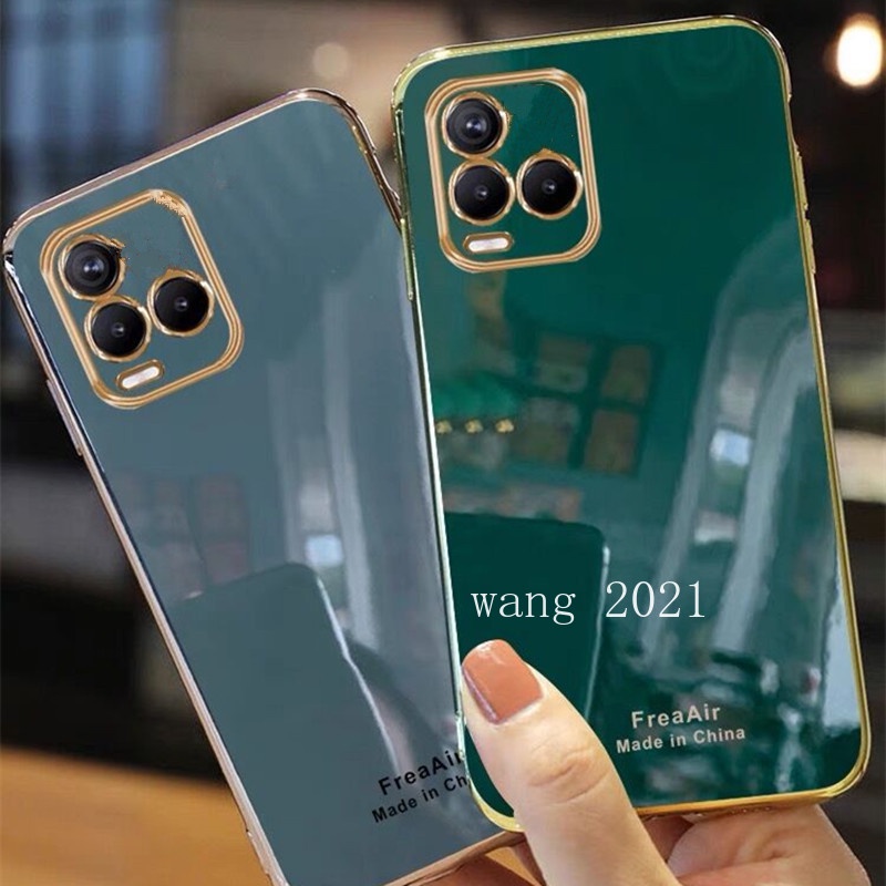 Kesing hp 2021 New Casing Vivo Y21s Y21 Y33s Y53s V21 4G 5G Y51A Y51 Y20 Y12A Y20s Plating TPU Phone Case Drop Resistance Waterproof Fashion Soft Back Cover-1