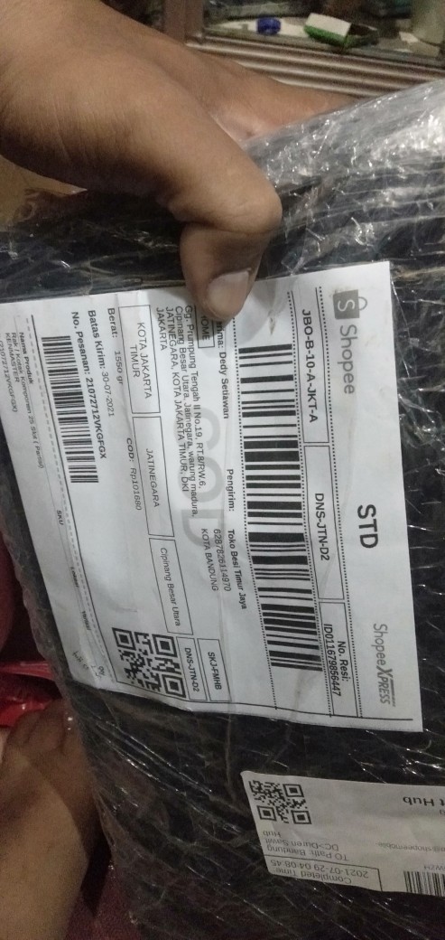 Rak / Kotak Komponen 25 Slot ( Partisi) Kenmaster