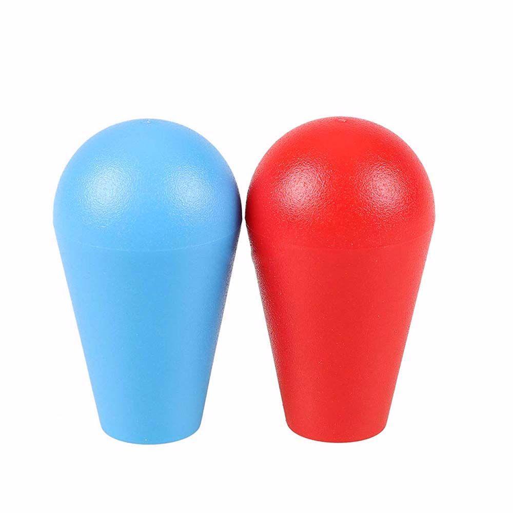 Nickolas1 Battop American Style Handle 51mm x 17mm Kualitas Tinggi Bat Topball Arcade Game Joystick Parts Konsol Game Oval Top Ball
