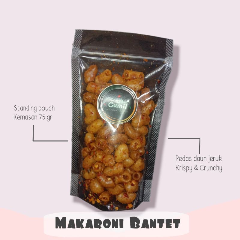 

Makaroni Bantet Pedas daun jeruk