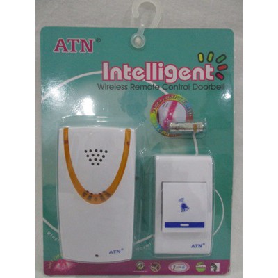 ATN Bell Wireless Satu Knop AC 220V / Bell Pintu