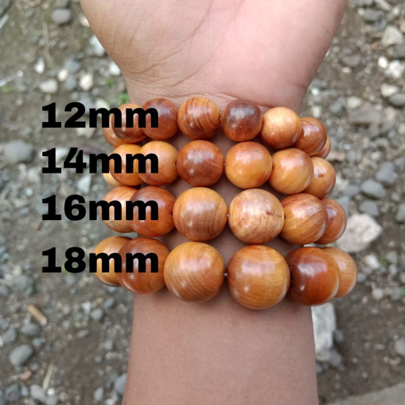 Gelang Kayu Agatis Asli Kayu Langka Nusantara, Gelang Kayu Raja ORIGINAL!!