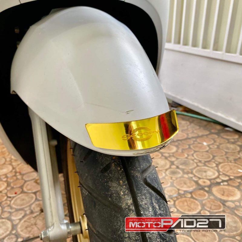 GARNISH GARNIS SPAKBOR DEPAN BAGIAN DEPAN HONDA SCOOPY PRESTIGE 2020-2022