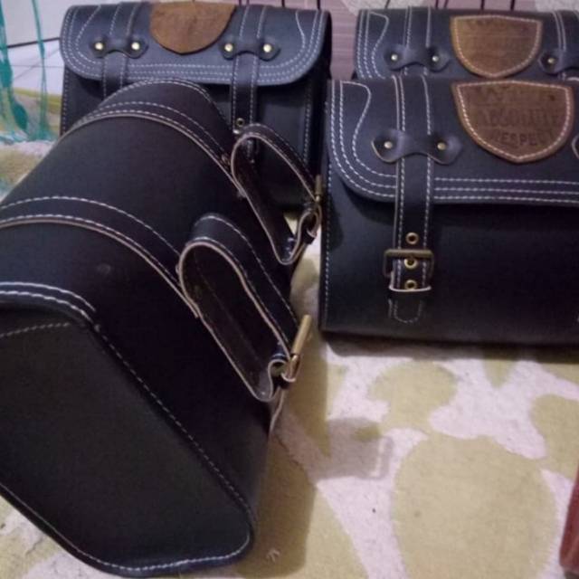 aksesoris kawasaki w175 tas kawasaki/side bag rack kawasaki