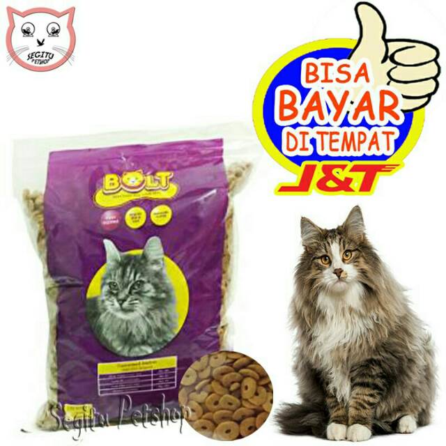 MKANAN KUCING BOLT TUNA REPACK 1 KG