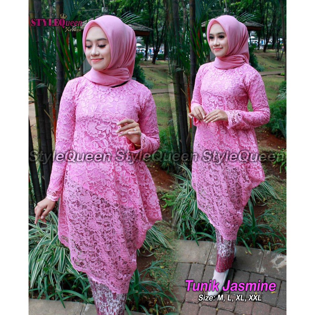 LIZ&gt; Pakaian wanita / SET kebaya jasmine / BAJU kebaya modern / pakaian pesta / baju wanita kekinian