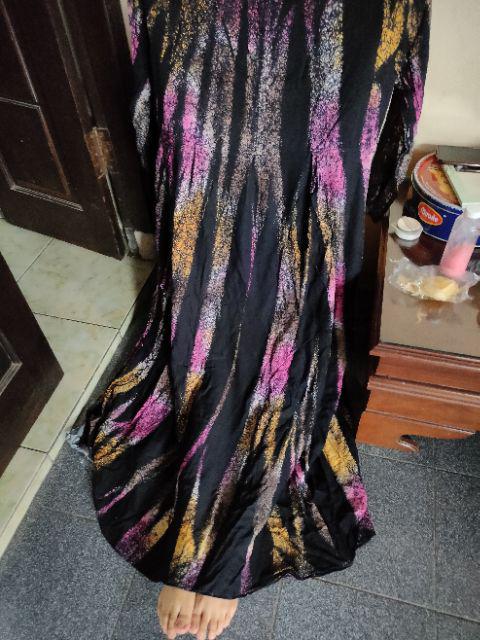 Tw93 Gamis Batik Twill Premium Motif Abstrak