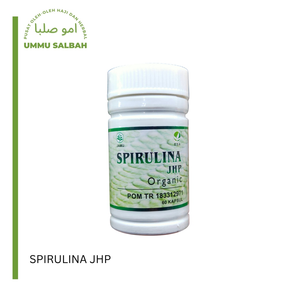 SPIRULINA JHP ORGANIC  | EZA  |  Herbal untuk kesehatan tubuh