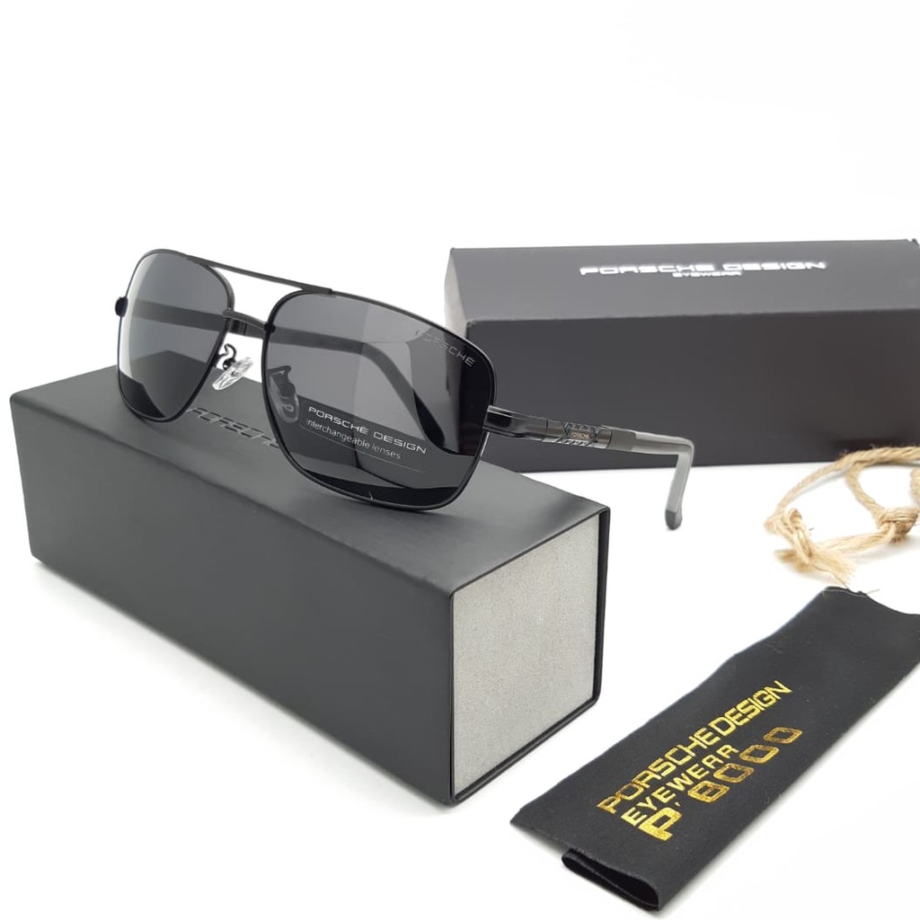 Kacamata Hitam Pria - Kacamata Pria - Kacamata Porsche Design P8724 Bisa COD