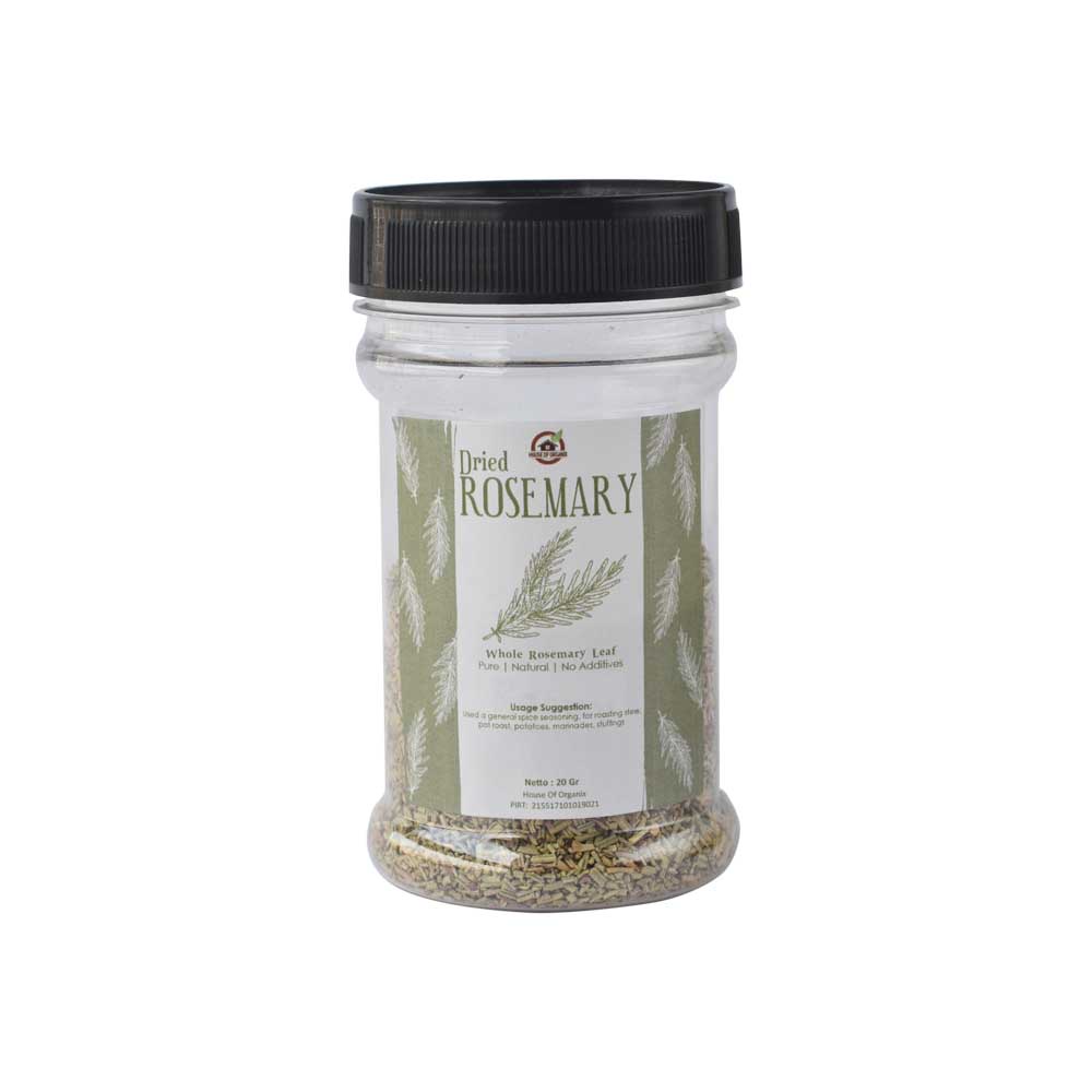 Natural Dried Rosemary ( Rosemary Kering ) - 20 Gr