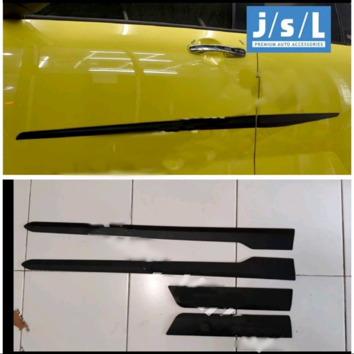 list body samping mobil toyota raize black doff ferrari variasi