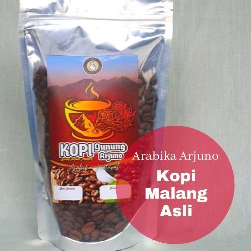 

Kopi Arabika Arabica Gunung Arjuno Malang Bubuk Murni Biji Asli 250 gr