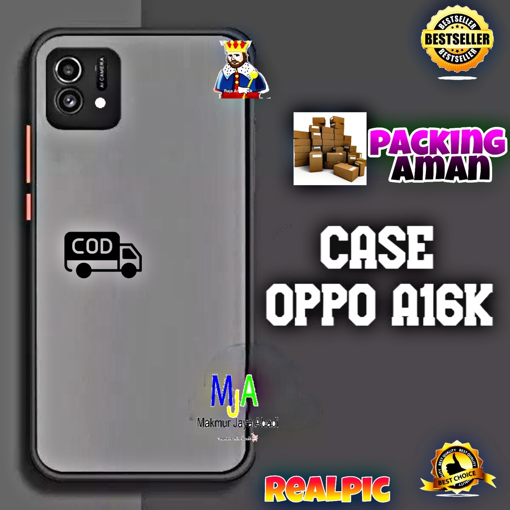 SOFTCASE OPPO A16K - CASE MATTE FULL COLOUR MY CHOICE BUMPER CASE PELINDUNG KAMERA