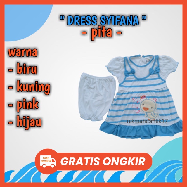 Dress bayi baju bayi SYIFANA