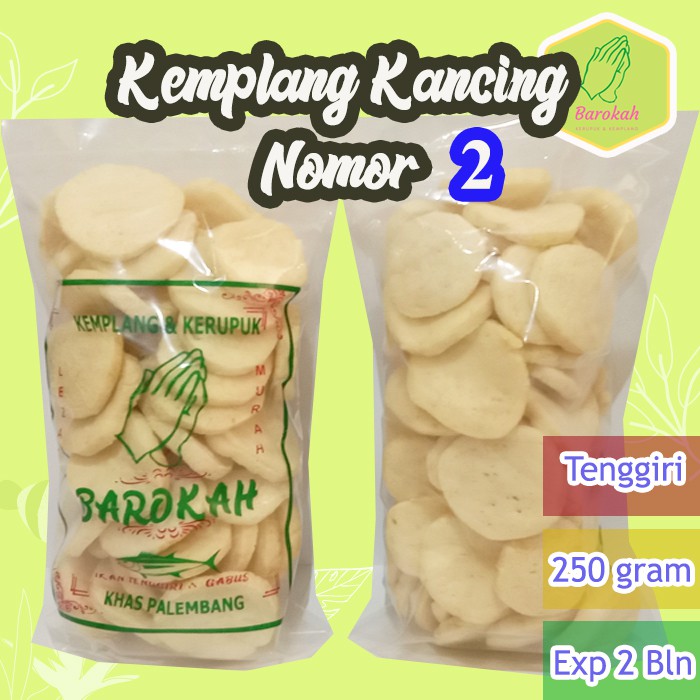 

Kemplang kualitas 2 bulat sedang