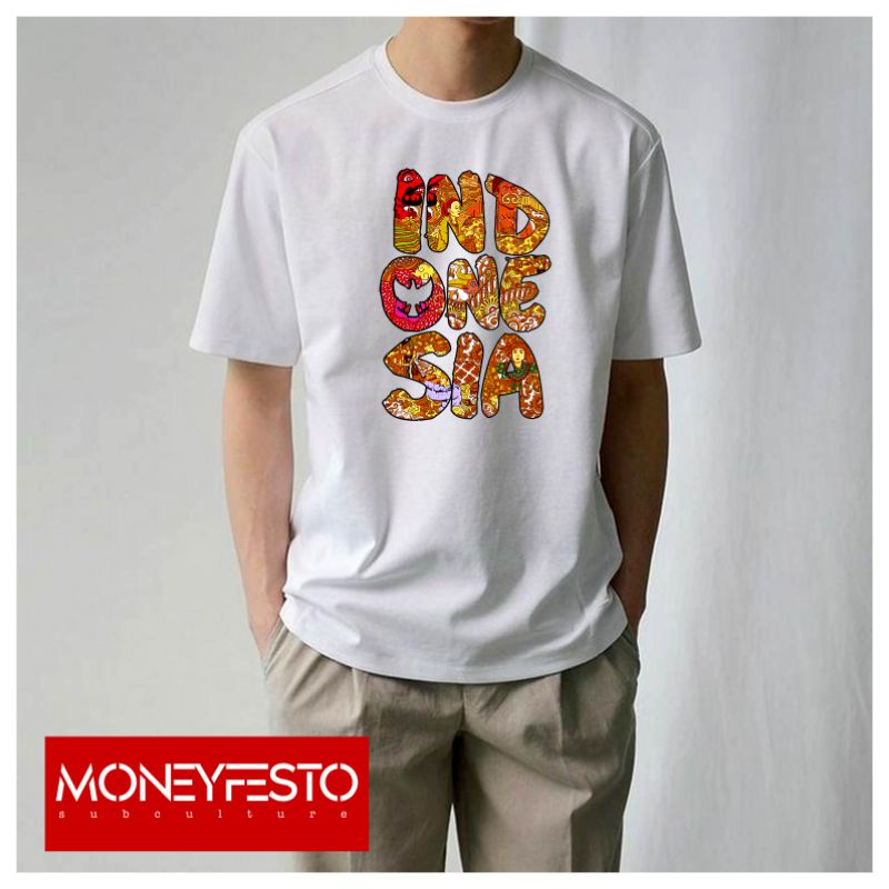 KAOS INDONESIA RAGAM BUDAYA | 100% Premium Cotton
