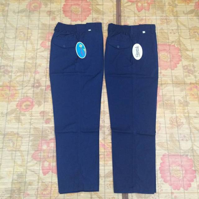 Celana Seragam Sekolah Panjang Karet SD , SMP ( MERK SERAGAM DAN BULLOVA )-4