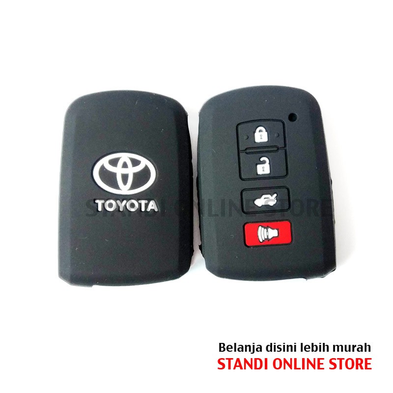 Kondom Kunci Silikon Remote Toyota Camry