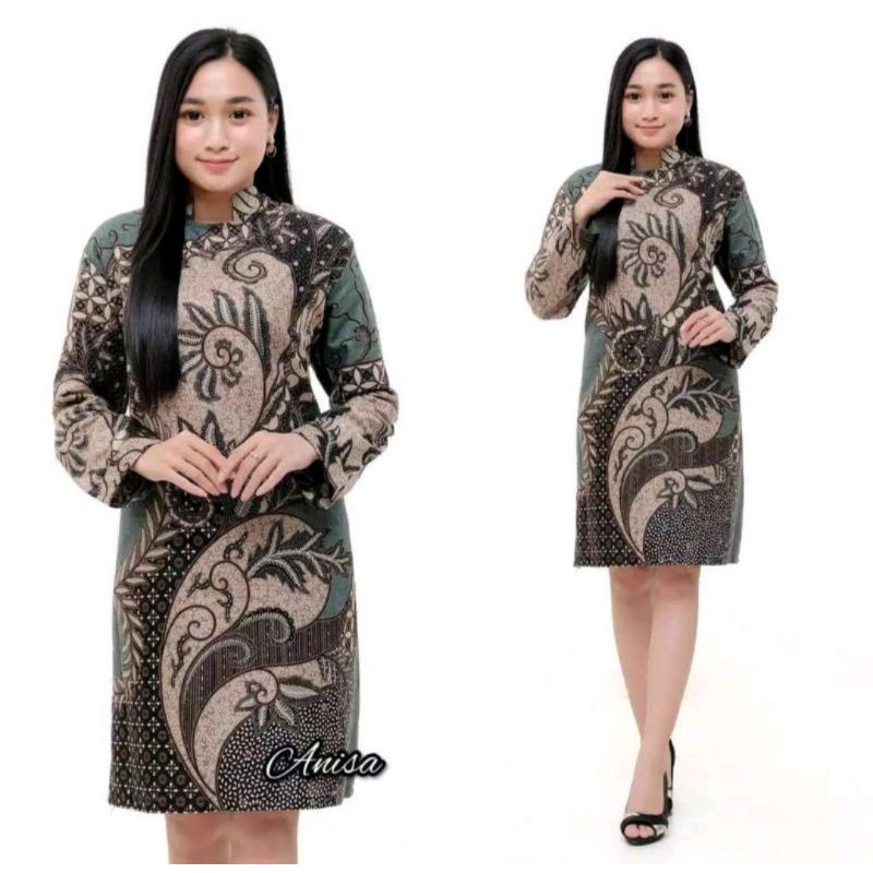 BAJU BATIK TUNIK KATUN PRIMA M L XL XXL TIDAK LUNTUR BISA COD &amp; GOSEND MODEL TERKINI TUNIK BATIK