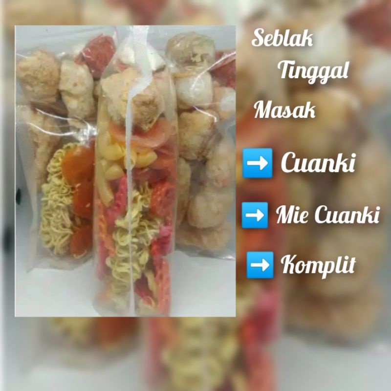 

Seblak instan tinggal seduh 3 varian seblak
