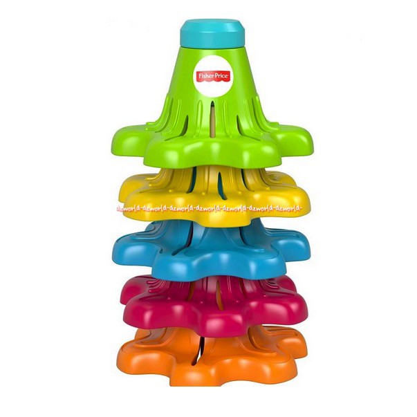 Fisher Price Spinning Stackers Mainan Susun Anak Bayi Balita