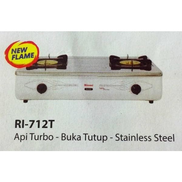 Jual Dapur Peralatan Masak Rinnai Ri 712t Kompor Gas 2 Tungku Body Jumbo Stenlies Steel Indonesia Shopee Indonesia